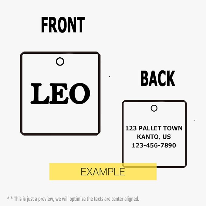 Premium 316 Surgical Grade Stainless Steel Personalized Dog & Cat ID Tags - Fun Shapes for Sporty Outdoor Pets - Custom Engraved Name & Info for Collar Accessories & Pet Necklaces Round-Mewly Pet