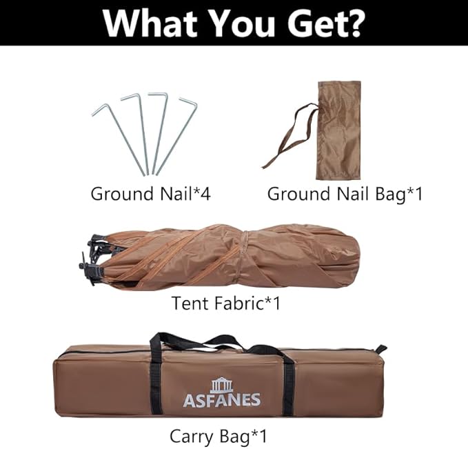 Outdoor Waterproof Pet Automatic Camping Tent, Pop up Cave Bed for Indoor Cats and Small Dogs, Portable Cat House Dog House, Brown.-Mewly Pet