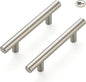 Ravinte 60 Pack | 5 Inch Cabinet Pulls Brushed Nickel Stainless Steel Kitchen Cupboard Handles Cabinet Handles 5 Inch Length, 3 Inch Hole Center