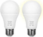 Vgogfly Sensor Lights Bulb Dusk to Dawn LED Light Bulbs Smart Lighting Lamp 7W E26/E27 Automatic On/Off, Indoor/Outdoor Yard Porch Patio Garage Garden (Warm White, 2 Pack)