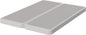 Nutan Inch Sturdy Box Spring for Mattress Support-Durable and Fully Assembled, Natural Wood Full, White, 4" Foundation