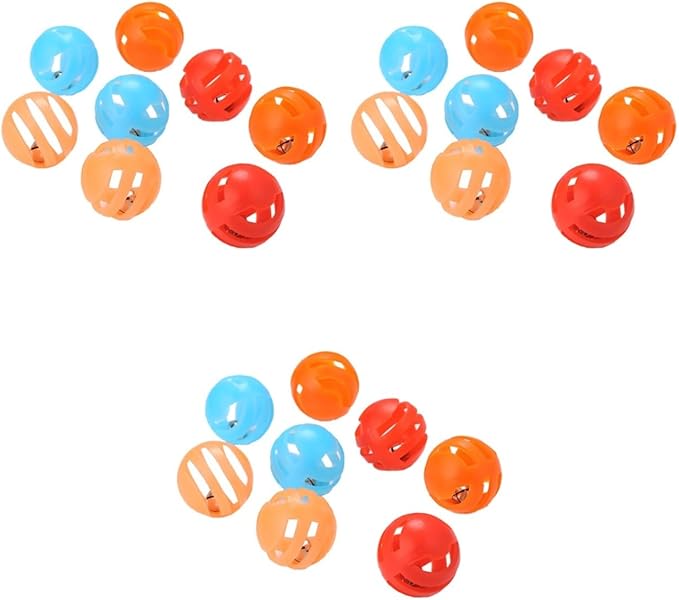 Pcs Cat Ball Toys Pet Bell Toy Cat Bell Ball Pet s s-Mewly Pet