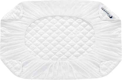 Air Mattress Cover Full Mattress Pad, Thick Quilted Mattress Topper Full, Super Soft Breathable and Noiseless Down Alternative Fiber Pillow Top Mattress Pad (15-23'' Deep Pocket)