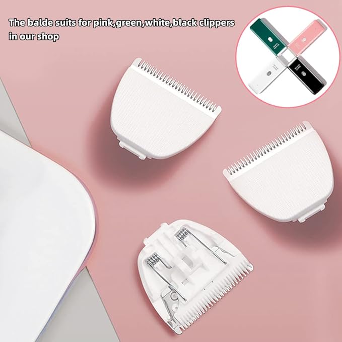 Blade Replacement & Charged Cable for Pet Hair Trimmers,1 Replacement Blade & 1 Replacement Cable for Dog Shavers-Mewly Pet