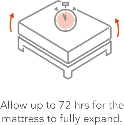 Sweetnight 12” Hybrid Mattress with Gel Memory Foam & Pocket Innerspring , Bed Mattress with Moisture Wicking Adaptive Cover, Medium Firm, White & Grey, Queen Size