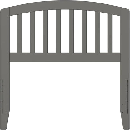 AFI Richmond Twin Size Headboard with Attachable Charger in Grey