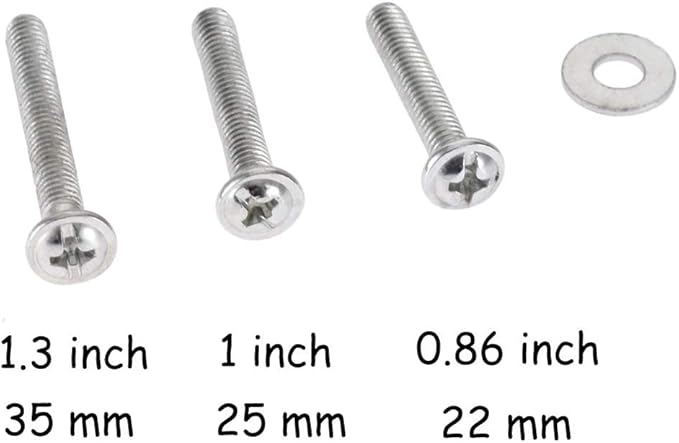 Joyhey 2 Pack 40 mm Diamond Shaped Glass Crystal Knobs with 3 Size Screws for Cabinet, Drawer, Cupboard, Dresser