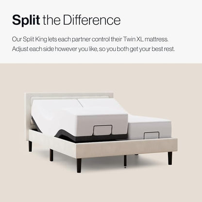 Classic Adjustable Base - Twin XL - Head & Foot Incline - Wireless Remote with Memory - Easy Set Up - Zero Clearance - Zero Gravity - Durable Frame