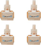 Yankee Candle Amber & Sandalwood Electric Home Fragrance Scent Plug Refill (Pack of 4)