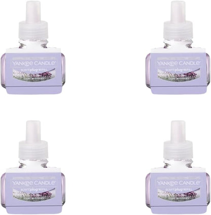 Yankee Candle Scent Plug Refill, Lilac Blossoms (Pack of 4)