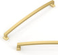10 Pack Brushed Gold Cabinet Pulls 10 Inch(254mm) Kitchen Cabinet Handles Solid Zinc Alloy Cabinet Hardware Drawer Pulls