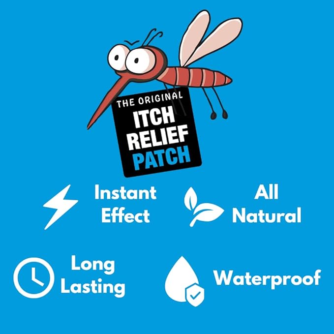 Moskinto The Original Itch Relief Patch, Mosquito Bite Patches for Kids and Adults, Instant Relief Natural Patches for Bug Bites, Travel Pack + Family Pack, Nude & Colorful Patches, 66 Count-Mewly Pet