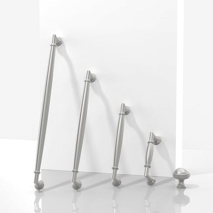 10 Pack Brushed Satin Nickel Cabinet Pulls 5 Inch(128mm) Kitchen Cabinet Handles Solid Zinc Alloy Cabinet Hardware Drawer Pulls