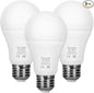 Vgogfly Dusk to Dawn Light Bulb 7W Smart Dusk Till Dawn LED Photo Sensor Bulbs E26 Base Socket Outdoor Indoor Lighting Lamp Auto On/Off (Cool White, 3-Pack)