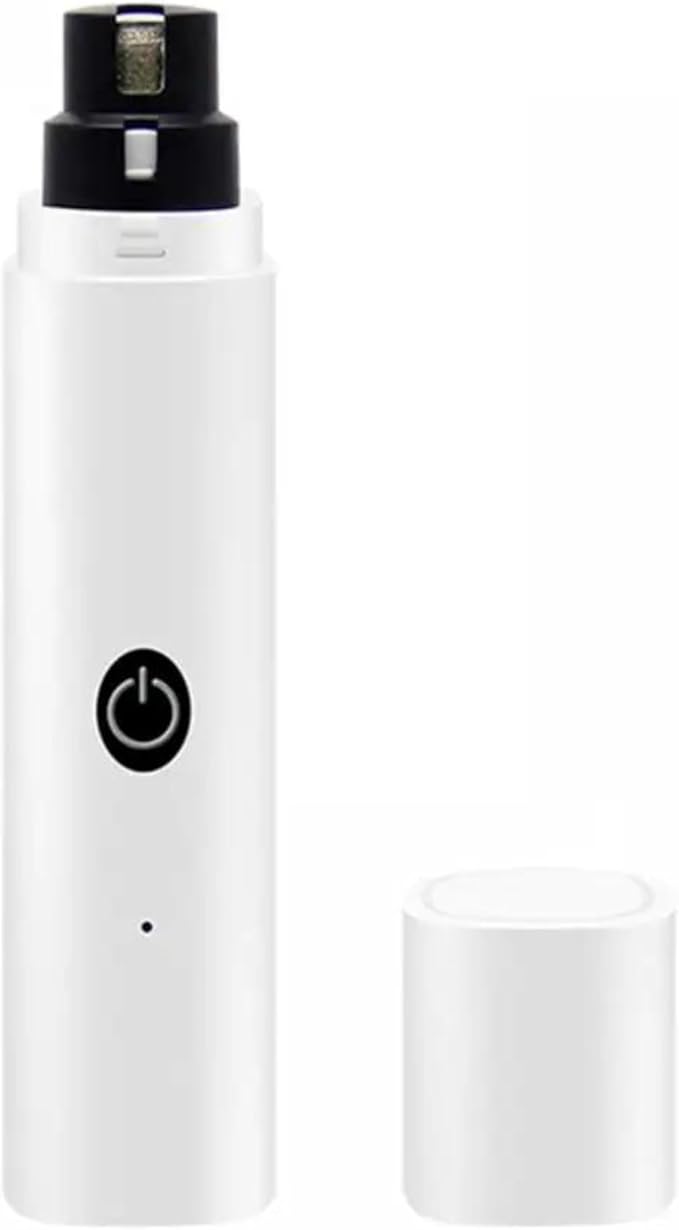 GajetNest Professional Pet Nail Grinder for Dogs and Cats, 2 Speeds LED Light USB Charging Low Vibration, Quiet, Cordless Ergonomic Long Lasting Battery, Safety Guard-Mewly Pet