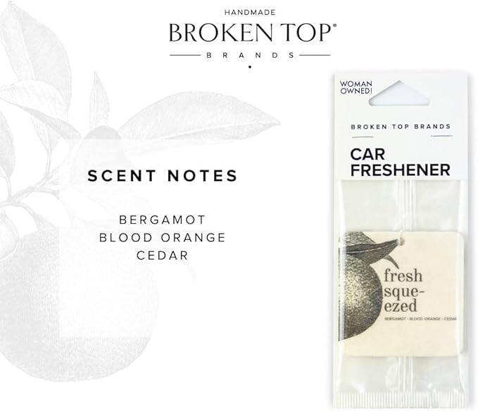 Fresh Squeezed Car Air Freshener - 4 Pack-Mewly Pet