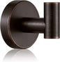 BigBig Home Bronze Towel Hooks, Bathroom Robe Hook Oil Rubbed, Bath Farmhouse Coat Clothes Hook Wall Mounted Rustic for Kitchen