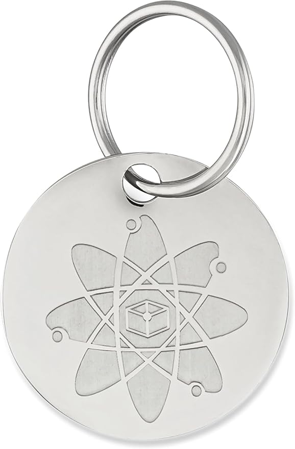 Natural Flea & Tick Repellent Collar Tag for Dogs & Cats – BioPower Pet Shield – Safe for Pets When Used as Directed – Lasts 1 Full Year - Small Tag (<10 Lbs)-Mewly Pet