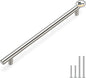 homdiy 35Pack 10in Hole Centers Zinc Alloy Kitchen Cabinet Handle - HD201SN Drawer Pulls Mordern Cabinet Handles for Bathroom Wardrobe Cabinet Hardware