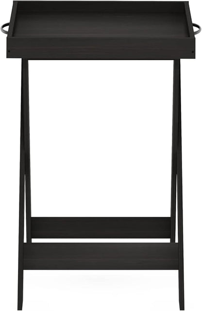 Furinno Classic Tray Table with Removable Tray, Espresso