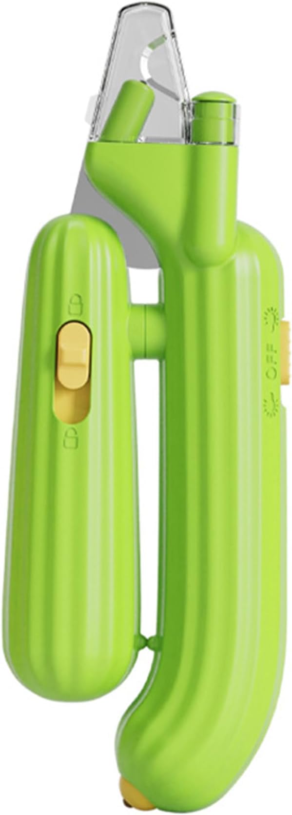 Cactus Shaped Cat Nail Clippers - Durable, Ergonomic Pet Grooming Tool for Cats & Kittens - Safe, Sharp, and Comfortable Claw Trimmer(Green)-Mewly Pet