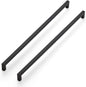 Ravinte 20 Pack 18 Inch Kitchen Square Cabinet Handles Matte Black Pulls Black Drawer Pulls Kitchen Cabinet Hardware Handles