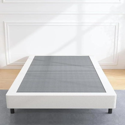 ALDRICH Low Profile Box Spring Twin Size,3 Inch Heavy Duty Metal Box Spring for Twin Bed,Mattress Foundation Non-Slip/No Noise/Easy Assembly (Twin)