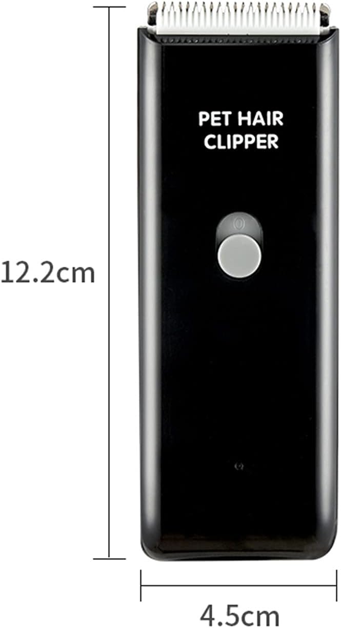 Dog Cat Home Hair Waterproof Clipper Portable Electric USB Rechargeable Pet Grooming Tools Low Noise Shaver Cordless Trimmer for Small and Large Pets-Mewly Pet