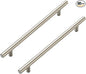 JOY DECOR 60 Pack Cabinet Handles, Brushed Nickel Cabinet Pulls, 7-1/2 in Hole Center Kitchen Cabinet Handles, Stainless Steel T Bar Handles for Dresser Drawers