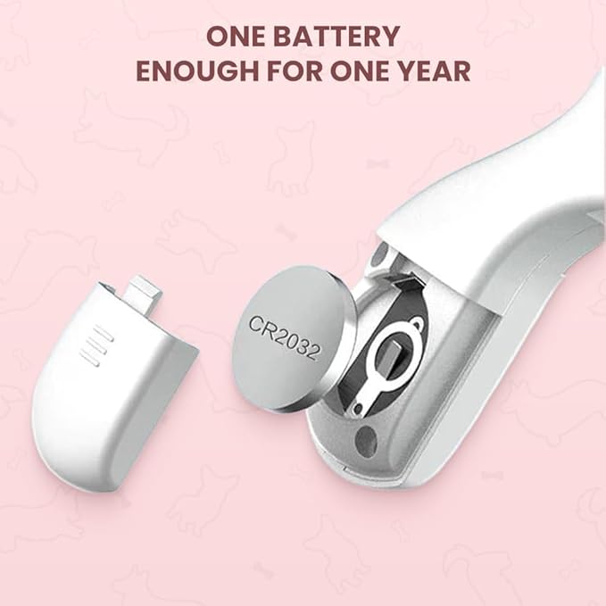 LED Pet Nail Clippers,Upgrade Cat Nail Clipper with Light,Cat Claw Trimmer Nail Clippers for Dogs,Trim Your Pets Nails Easy and Pain-Free Grooming Tool for Small Animals (Blue 1PCS)-Mewly Pet