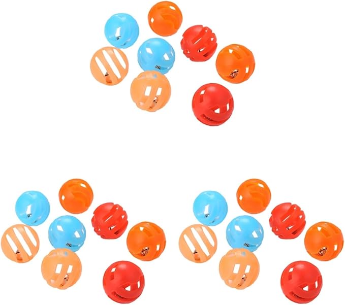 Pcs Cat Ball Toys Pet Bell Toy Cat Bell Ball Pet s s-Mewly Pet