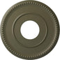 Ekena Millwork CM12BRPTF 12 1/2"OD X 3 7/8"ID X 3/4"P Bradford Ceiling Medallion Fits Canopies Up to 6 5/8", Painted Turtle