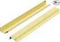 Ravinte Hardware 20 Pack Gold Cabinet Handles, 11.8 Inch (300mm) Finger Edge Pulls, 8.8 Inch Hole Center, Finger Pulls for Cabinets