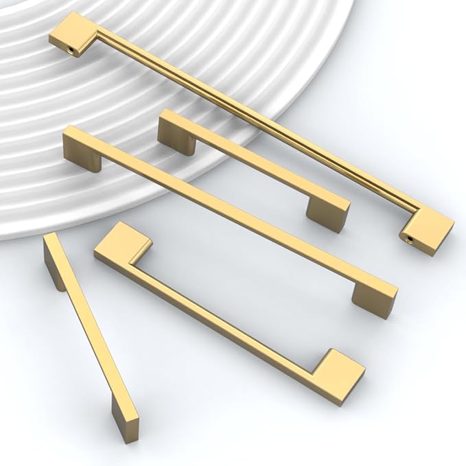 10 Pack Champagne Bronze Cabinet Pulls 3 Inch Cabinet Handles Kitchen Hardware Handles for Cabinets Champagne Dresser Pulls