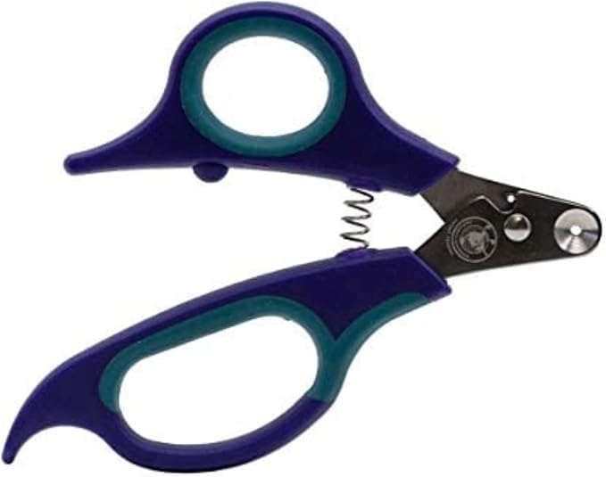 Zen Clipper Pet Nail Clipper for Cats – Cat Nail Trimmer for Safer Pet Grooming - Clean, Quiet, and Easy-to-Use Stainless Steel Claw Trimmer - (2mm Hole)-Mewly Pet