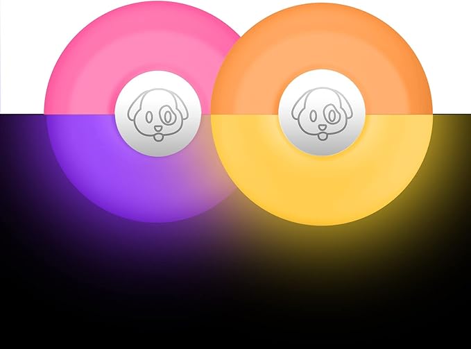 Airtag Holder for Dog Collar, Cibaabo Silicone Air Tag Case Cover Compatible with Apple Airtags for 0.8-1.2inch Cat Pet Collar Harness Loop-Mewly Pet