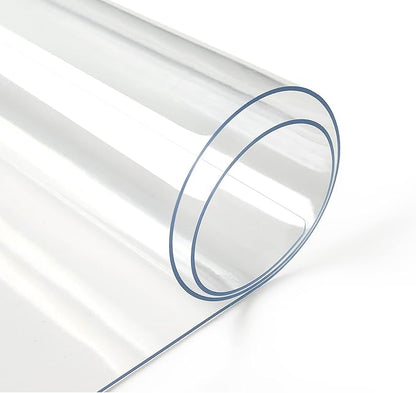 Deep Dream 1.5mm Clear Desk Cover Protector, 22×54 Inch Clear Table Protector, Rectangular Vinyl Desk Pad, PVC Plastic Table Cover for Office, Dresser, Night Stand, Computer & Writing Desk Tabletop