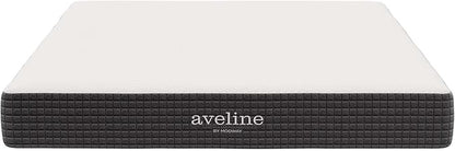 Modway Aveline Gel Infused Memory Mattress with CertiPUR-US Certified Foam, Queen, White
