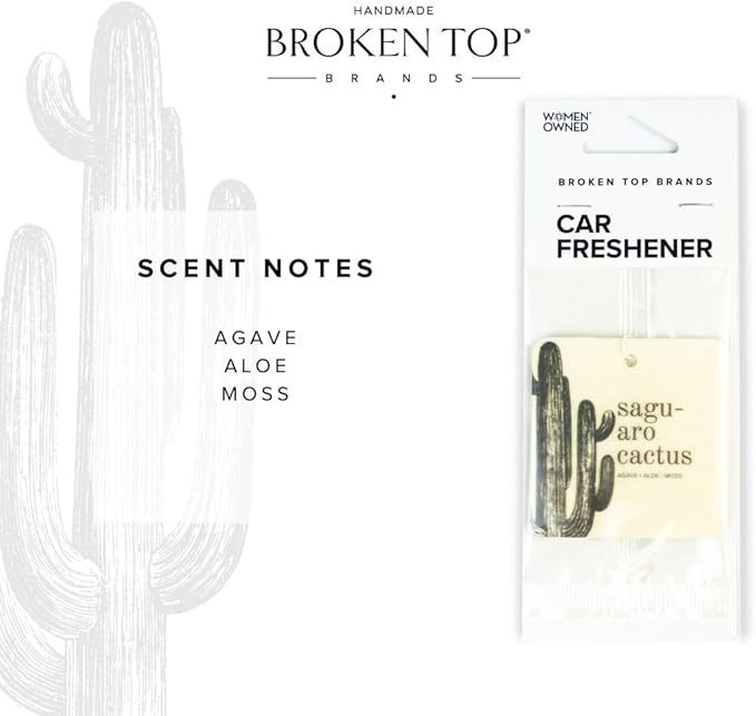Saguaro Cactus Car Air Fresheners, 4 Pack-Mewly Pet