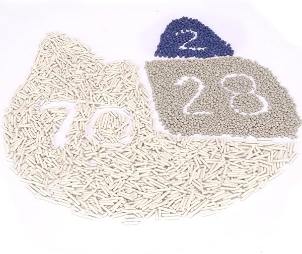 Mixed Cat Litter Fast Clumping,Ultra Absorbent,Natural Ingredients Litter,Water Dissolvable,Dust-Free,Low Tracking Bentonite Tofu Litter Odor Control(Original, 11 Pounds)-Mewly Pet