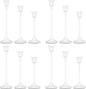 Candlestick Holders White, 12 Packs Taper Candle Holder for Candlesticks, Candle Sticks Holder Decor for Home Decor
