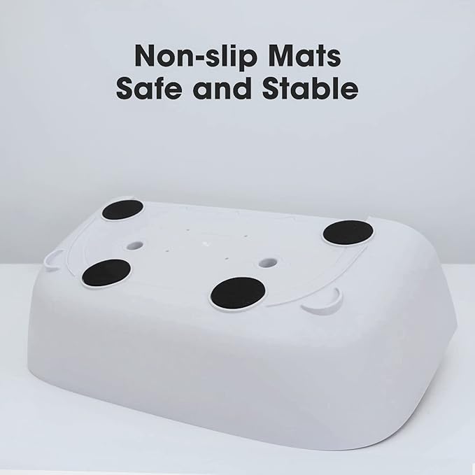 CATLINK Ramp, Compatible with Prox Self Cleaning Cat Litter Box, Easy Entry for Elder Cats, Kitten and Cats with Limited Mobility, Traps Mess from Box and Paws (Grey)-Mewly Pet