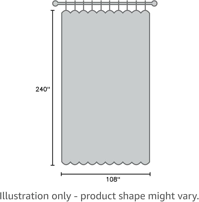 NICETOWN Closet Door Heavy Curtain, Room Dividers Shade Screens Partitions, Extra Large Space Partition Blackout Drape, Screen Dividers for Rooms (1 Pack, 20ft Wide x 9ft Long, Black)