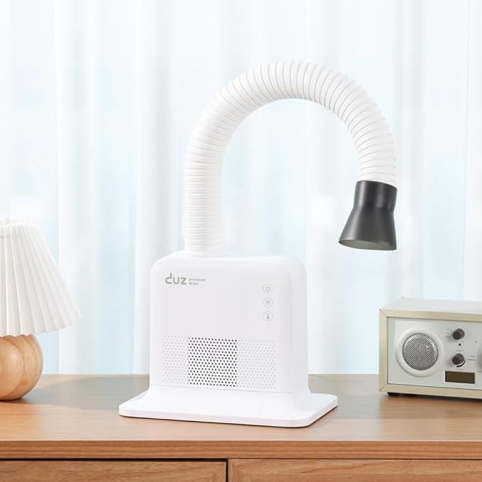 DUZ V2Pro Advanced & Energy-Efficient Pet Grooming Dryer: Powerful Airflow, Low Wattage, Hands-Free Operation, Quiet & Stress-Free Grooming Solution, Ideal for All Coats-Mewly Pet