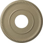 Ekena Millwork CM12BRGDF 12 1/2"OD X 3 7/8"ID X 3/4"P Bradford Ceiling Medallion Fits Canopies Up to 6 5/8", Gobi Desert
