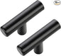 JOY DECOR 15 Pack Cabinet Knobs, Black Cabinet Handles, 2in Kitchen Cabient Knobs, Single Hole Drawer Knobs for Dresser Drawers