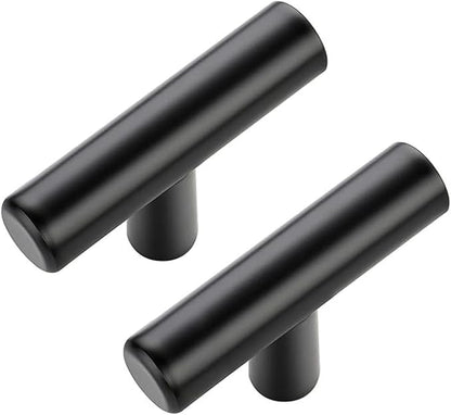 JOY DECOR 55 Pack Cabinet Knobs, Black Cabinet Handles, 2in Kitchen Cabinet Knobs, Single Hole Drawer Knobs for Dresser Drawers