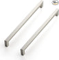 Ravinte 10 Pack 10 Inch Kitchen Square Cabinet Handles Satin Nickel Cabinet Pulls Brushed Nickel Drawer Pulls Kitchen Cabinet Hardware Kitchen Handles
