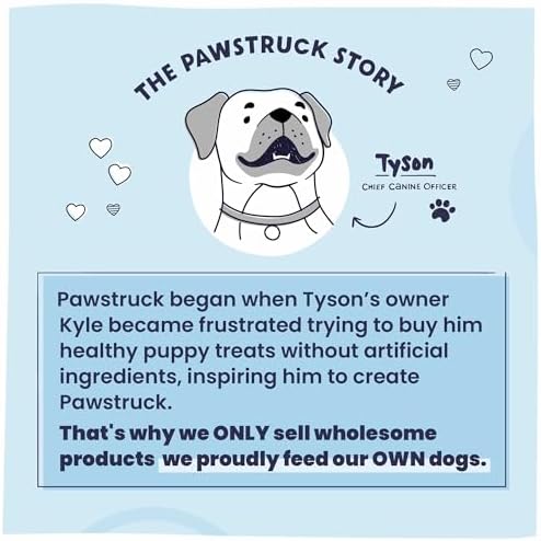 Pawstruck Premium 5-8" Bully Sticks for Dogs, 1 lb Bag - 100% Digestible, Natural Beef, Low Odor, Long-Lasting Chew for Medium & Large Dogs - Single Ingredient, Rawhide-Free Treat-Mewly Pet