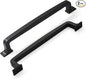 khtumeware 2 Pack 6-1/4 Inch Matte Black Cabinet Pulls, Kitchen Cabinet Hardware, Drawer Handles